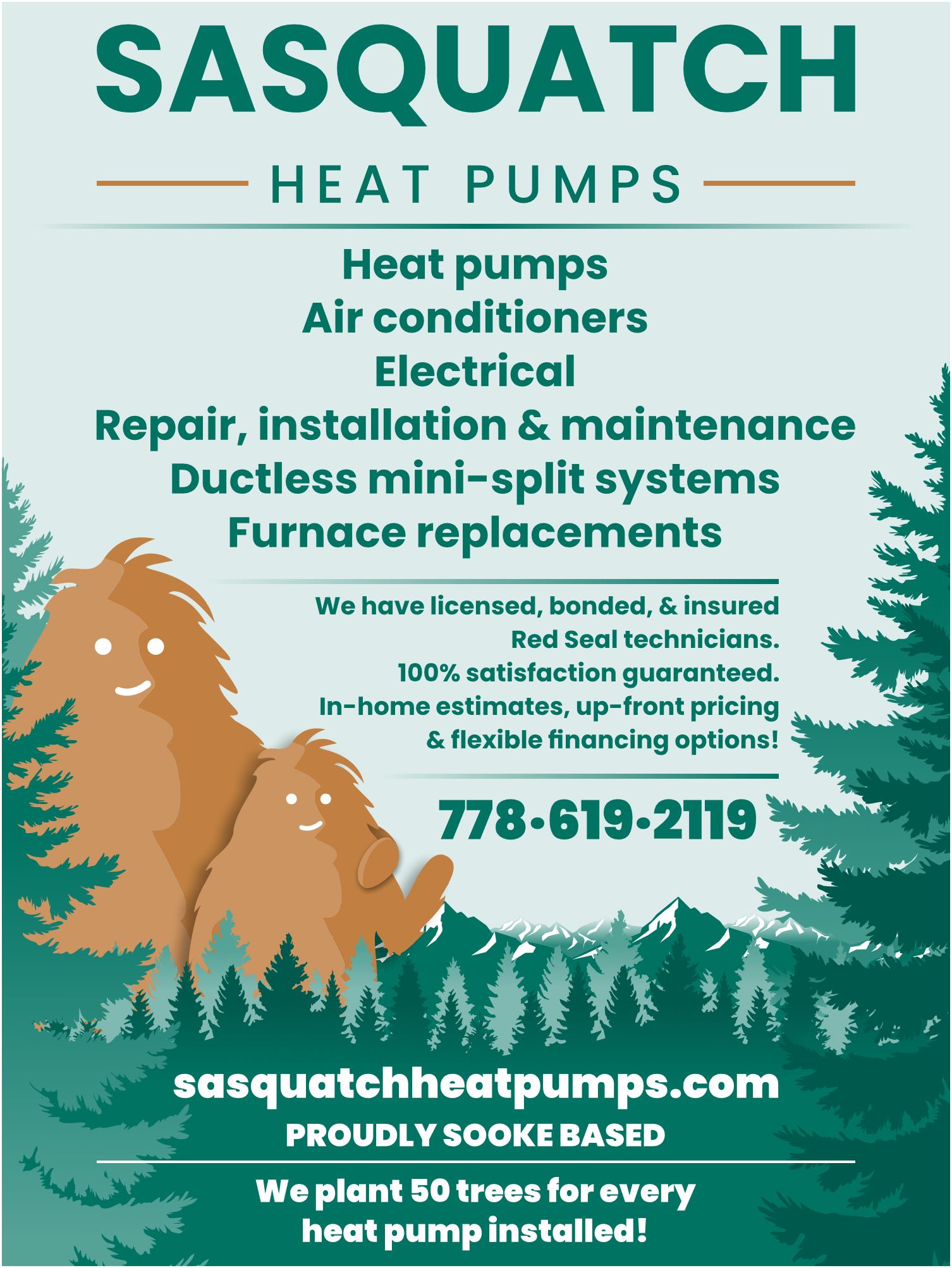 Sasquatch Heat Pumps
